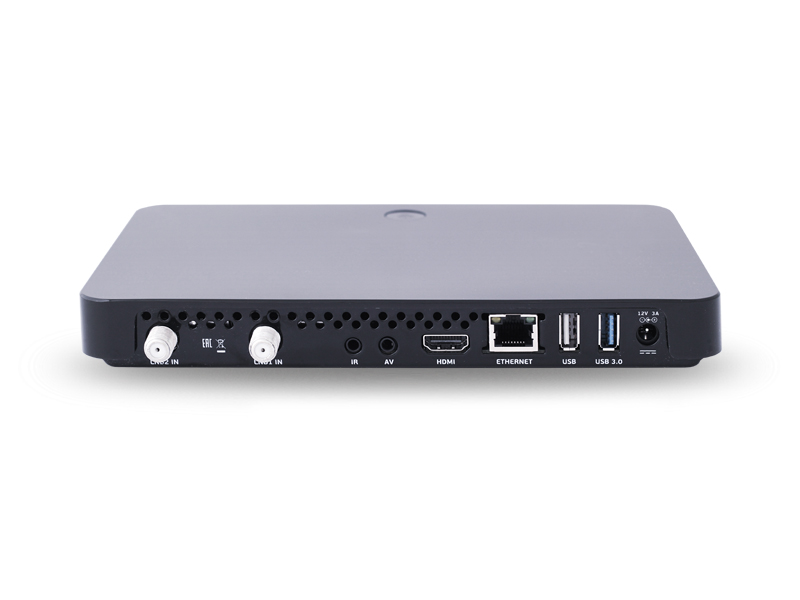 Двухтюнерный приёмник 4К + IP-сервер (GS B528)